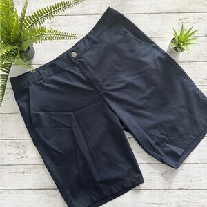 PUMA Navy Performance Golf Shorts (Stretch Waistband, Mesh Pocketing) – Men’s 36